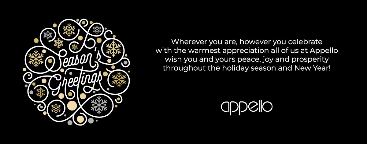 appellosolution's tweet photo. Happy Holidays! https://t.co/9qiX1CwdCB