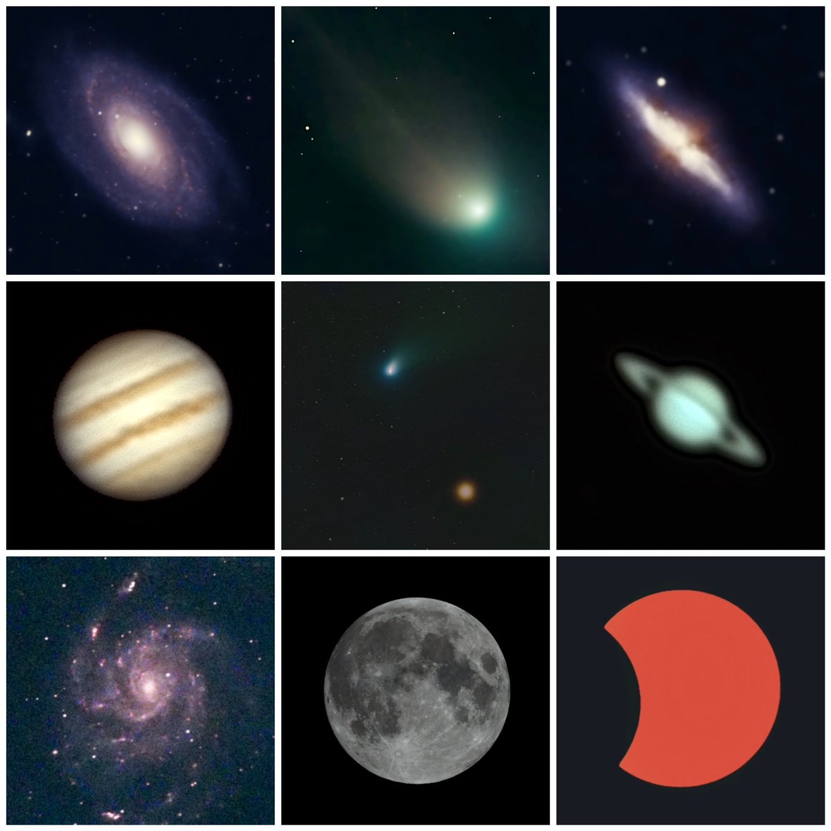 nababaha's tweet photo. 2023 astrophotography collection
I look forward to improve my AP skills in 2024.
Merry Christmas and a Happy New Year to everyone!
#lobster #rosette #heart #monkeyhead #seagull #tadpole #fishhead #soul #antares #blueangel #thorshelmet #crab #runningman #witchhead #dolphin
#etc https://t.co/246io69gFm