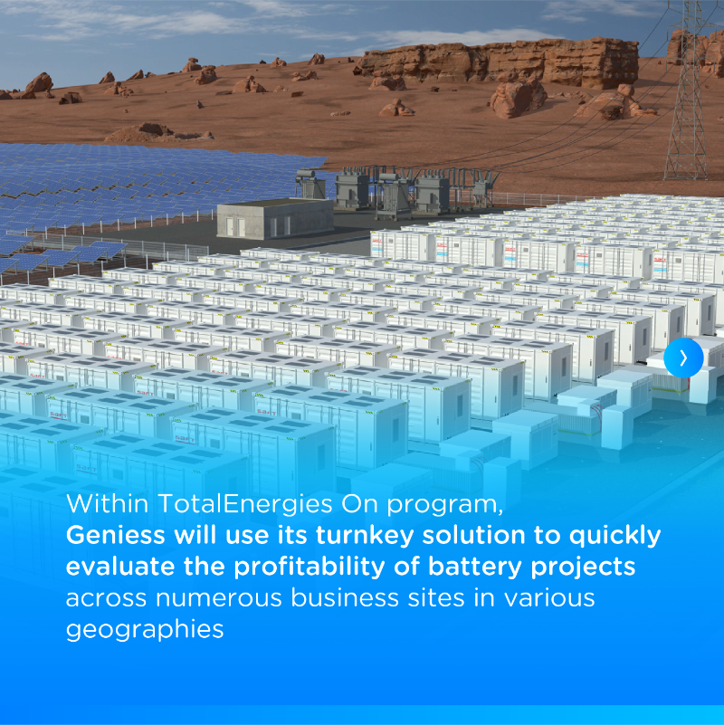 TotalEnergies's tweet photo. 📣 Join TotalEnergies On Batch #4, our #electricity and #renewables start-up accelerator program! ⚡
Like Geniess, empower your start-up with TotalEnergies On!
👉 Apply by January 26th to benefit from our tailored program, network &amp; expertise for 6 months!
