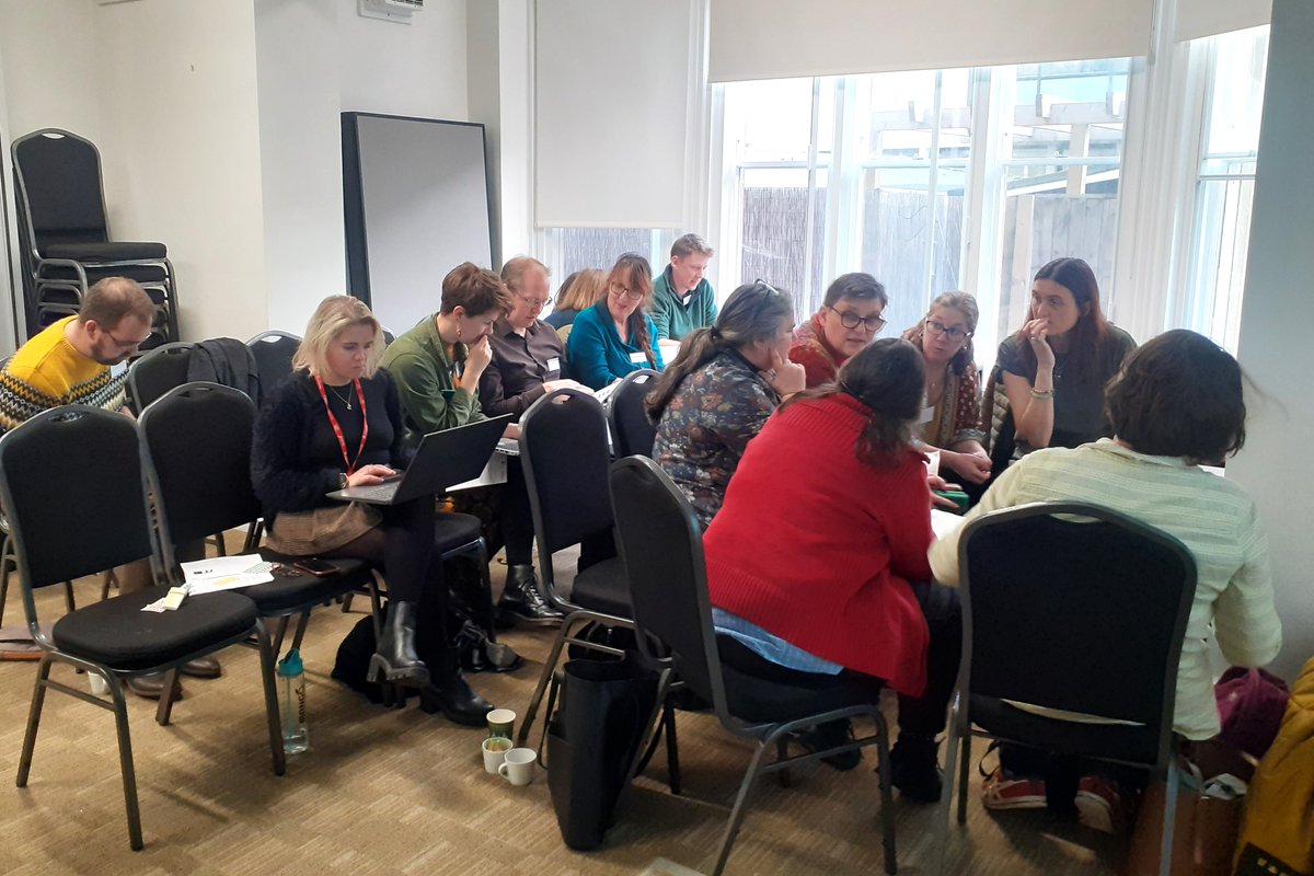 A big thank you to the archivists, HER reps, archaeobotanists & zooarchaeologists who got stuck in to last week's project workshop on developing an OASIS+ module for recording environmental remains. Pictured here beavering away! #WildWednesdays