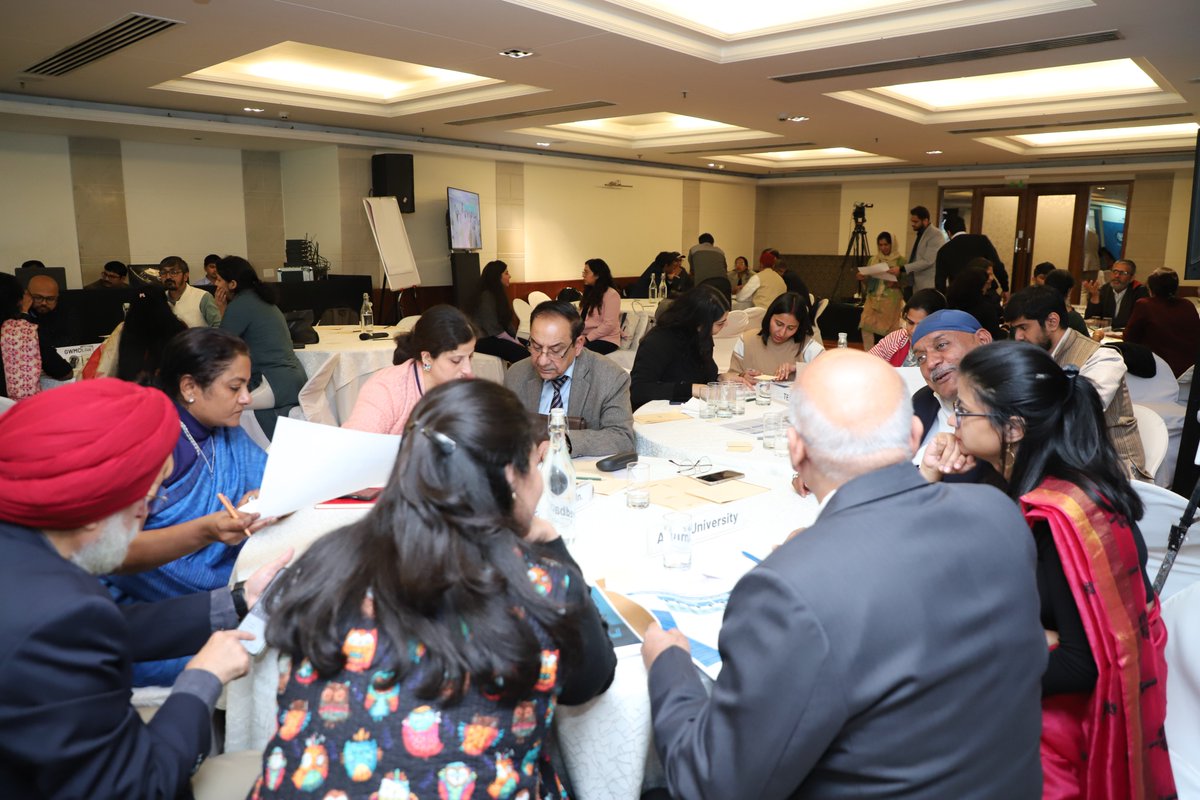 NIUA_India's tweet photo. @NIUA_India organised a session on 19 Dec'23, for 23 Swachhata Knowledge Partners (SKPs) for implementation of capacity building & IEC initiatives of SBM 2.0
@dkundu1 Dir NIUA, set the stage for collaborations in domains of #SolidWasteManagement & #UsedWaterManagement. https://t.co/73IYh77AZ6