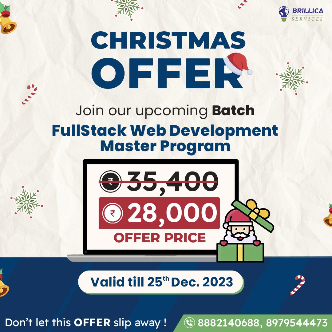 Brillica_bspl's tweet image. 💥Christmas Offer 💥
#BrillicaServices #dataanlytics #offer #dataanalyticscourseindehradun #Christmasoffer # #dataanalyticscourseindelhi #placement #salaar