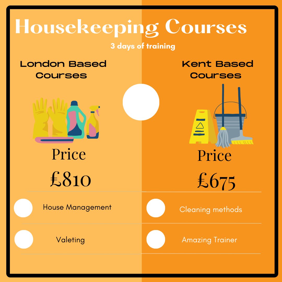 At The Exclusive Butler School we provide Housekeeping training which is available at two different locations! Visit our website for more information. #housekeeping #EBS #butler #training