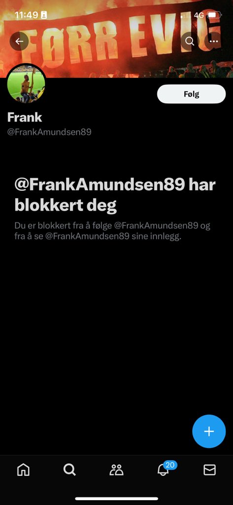 Melde sånn d syng etter men sekundet han møte litt motstand… 😂