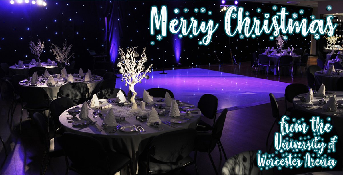 🎄🎅MERRY CHRISTMAS🎅🎄 Merry Christmas from the team at the University of Worcester Arena! #MerryChristmas