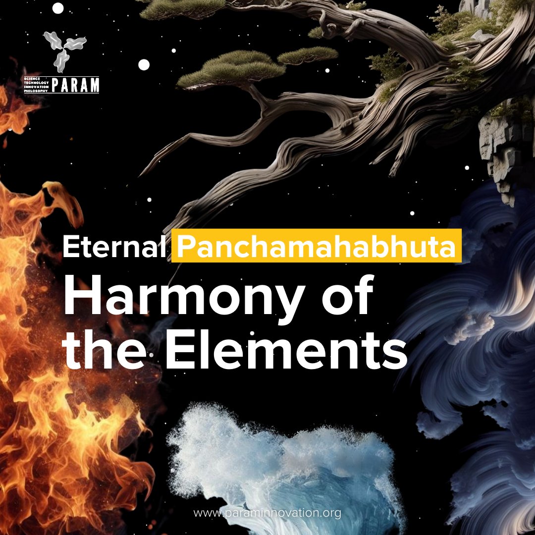 paraminnovation's tweet photo. If you have ever wondered why ParSEC's identity revolves around the Panchamahabhutas, here's why
Panchamahabhutas perfectly sums up the elegance of the life source!
#panchabhutas #lifesource #life #air #water #fire #earth #air #ScienceCloserToYou #scienceisyou #Param #Parsec #bengaluru #science #experience