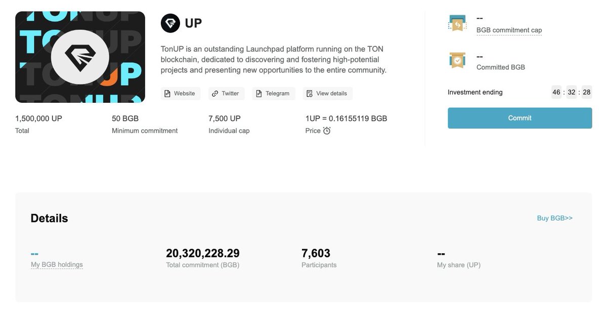 Just 1 hour 30 mins into the commitment stages and there's already 20 million BGB committed by Bitget's users!
 How about you.....!!!!