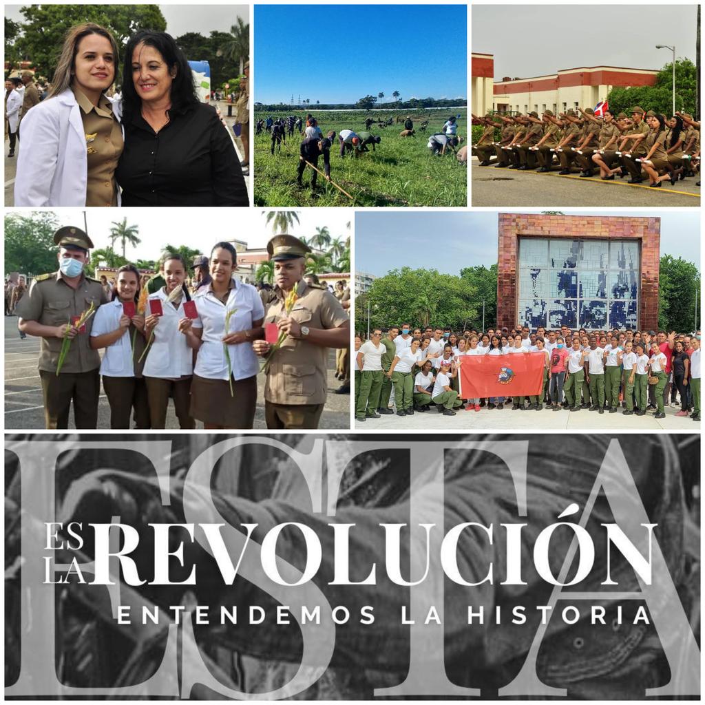 #FidelPorSiempre "Tenemos una fuerza tremenda y la universidad tiene que estar a la vanguardia. Aquí están los mambises de 1868 y 1895, los jóvenes del Moncada y del "Granma", de Girón y la Crisis de Octubre, defendiendo una obra que vale la pena dar la vida" #EstaEsLaRevolución