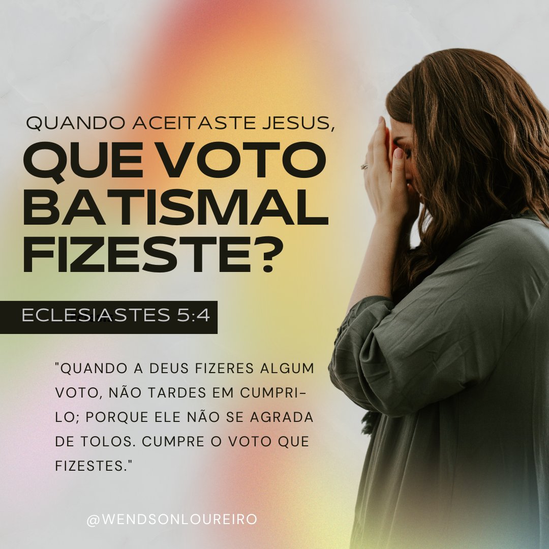 Onde Deus falhou contigo até aqui? Tens sido fiel até a morte? 🙏🏻