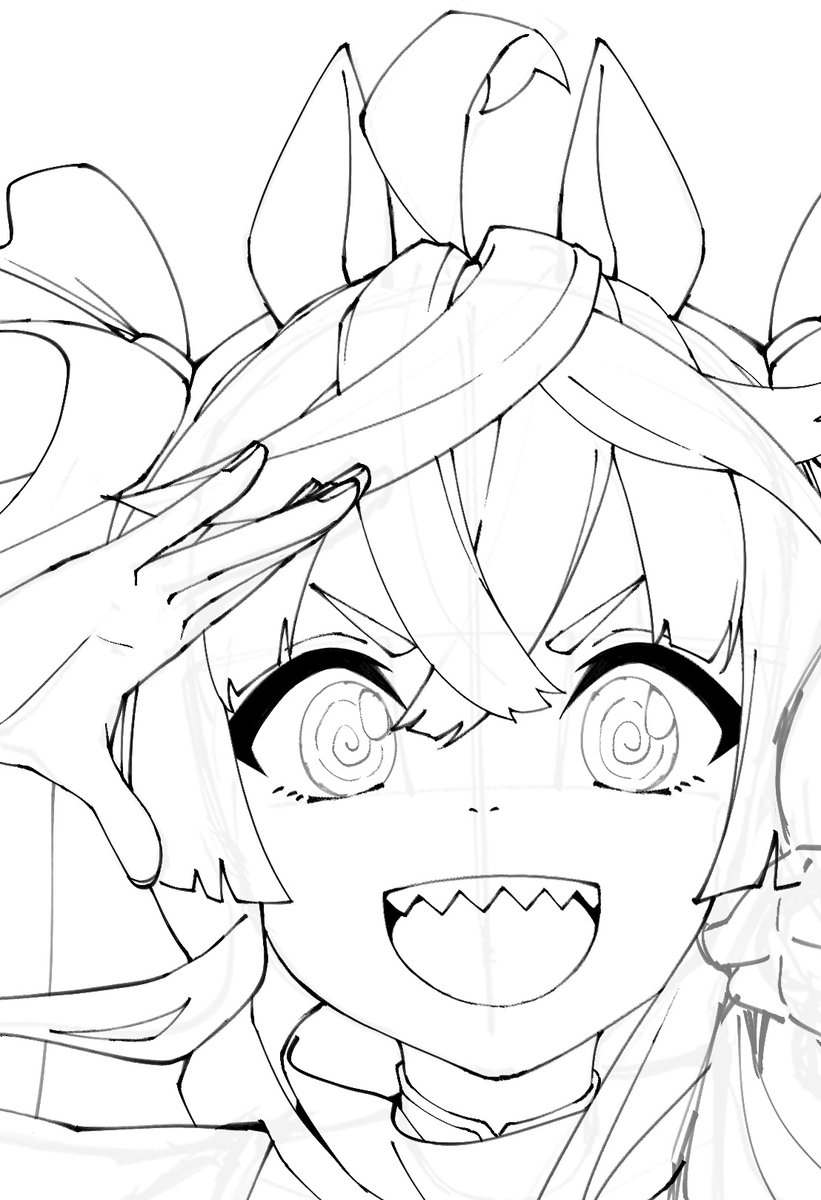 めっちゃ可愛くたぼ描けてる気がする💕