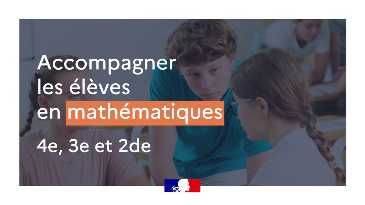 éduscol (@eduscol) on Twitter photo 🔣 Des exemples d'exercices mathématiques conçus à partir de standards nationaux et internationaux sont proposés aux professeurs pour les classes de 4e, 3e et 2de. 
Ils permettent de mesurer les progrès des élèves et de les accompagner vers la réussite ▶ eduscol.education.fr/3046/accompagn… 🔣 Des exemples d'exercices mathématiques conçus à partir de standards nationaux et internationaux sont proposés aux professeurs pour les classes de 4e, 3e et 2de. 
Ils permettent de mesurer les progrès des élèves et de les accompagner vers la réussite ▶ eduscol.education.fr/3046/accompagn…
