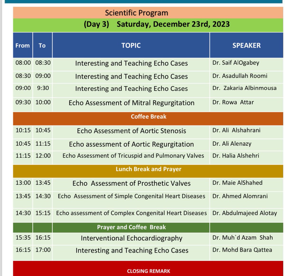 Join us this weekend for our hybrid comprehensive Echo Review Course. Great to lay it foundation of echo and get the uptodate info in this field. Free attendance for all (to claim CME, u need to register and pay). Zoom link below shorturl.at/nvMZ3