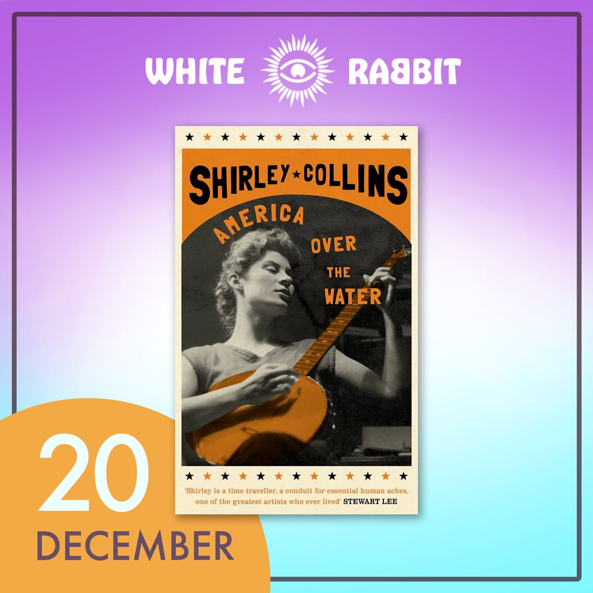 Archangel Hill by the great @shirleyeCollins is one of our favourite records of 2023, and we’re celebrating Shirley for day 20 of #WhiteRabbitXmas Get 40% off her classic book America Over the Water till midnight tomorrow by using code SHIRLEY at checkout store.whiterabbitbooks.co.uk/products/ameri…