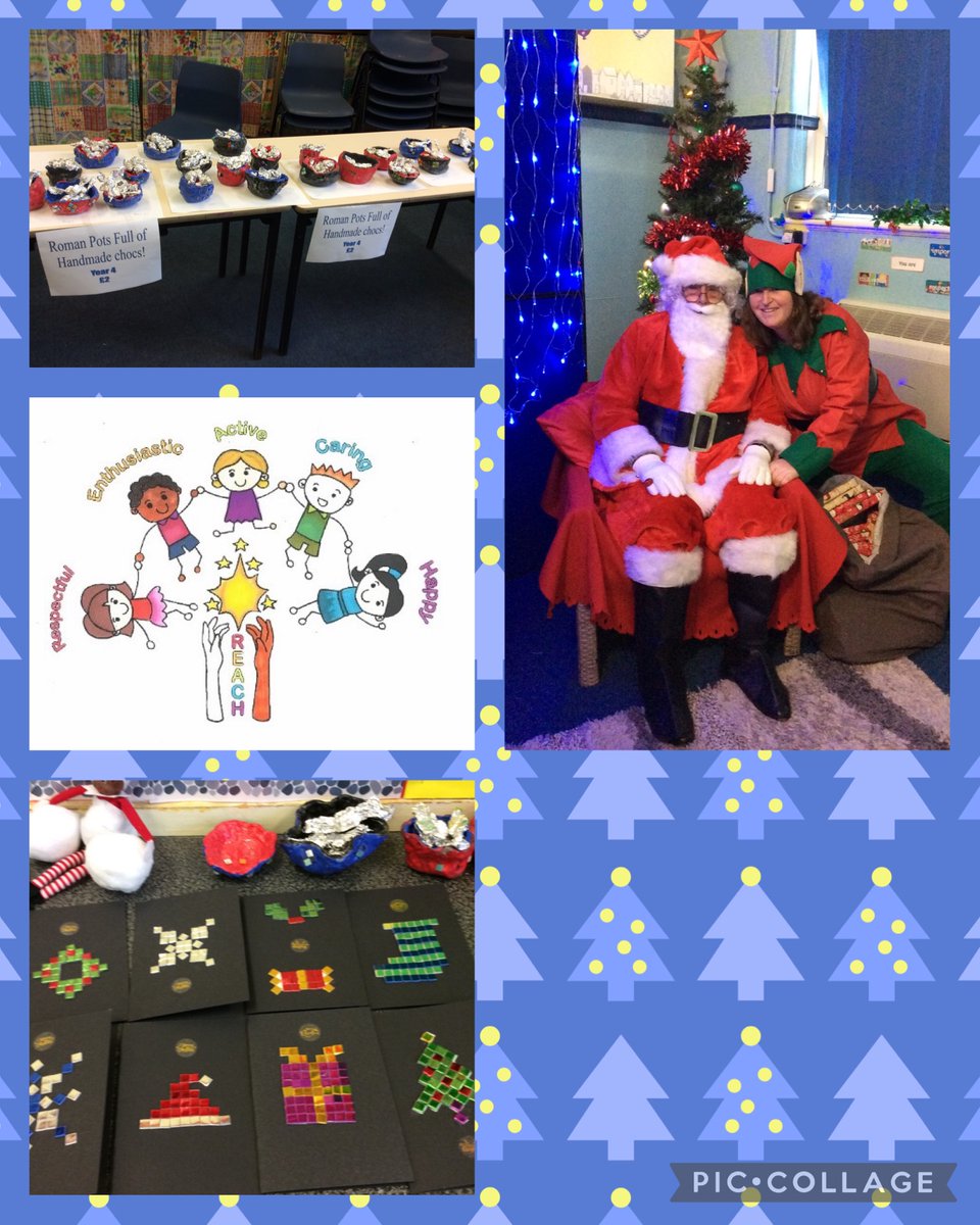 Not only did our Christmas Fair have some unusual merchandise for sale (It’s those Romans again!), it also had a very special visitor! 🎄🎅