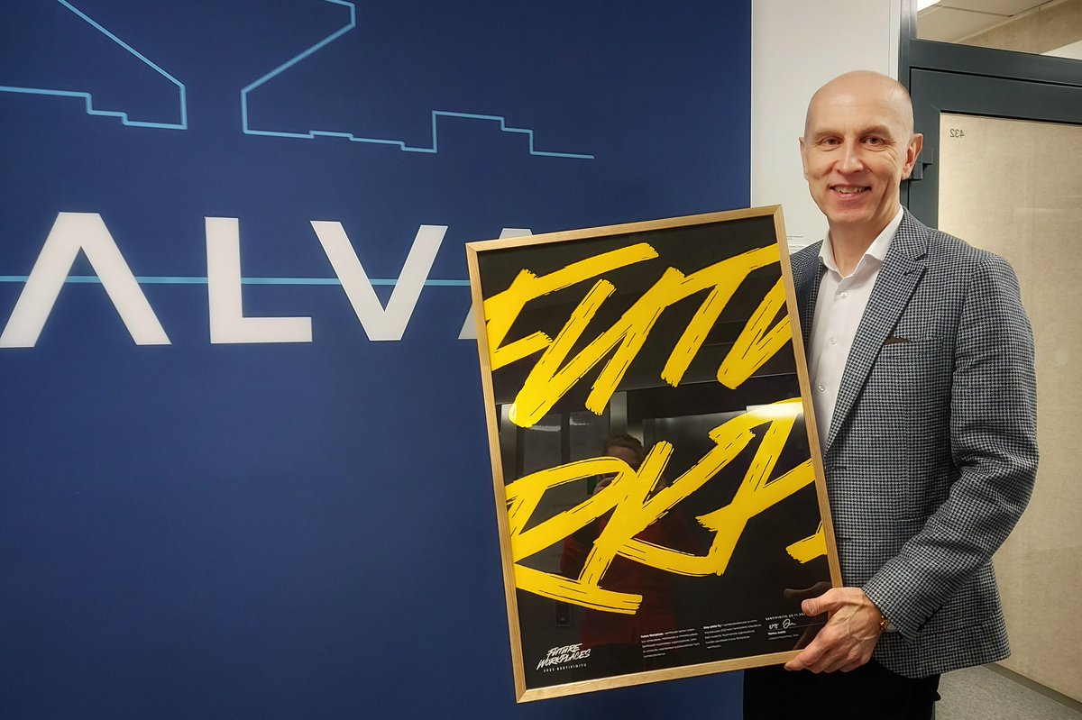 Alva on palkittu Siqnin Future Workplaces -sertifikaatilla osoituksena siitä, että yrityskulttuurissa ja johtamisessa toteutuu poikkeuksellisen hyvä työntekijäymmärrys.  
alva.fi/blog/2023/12/1…

#työntekijäkokemus #futureworkplaces2023 #työnantajamielikuva #siqni