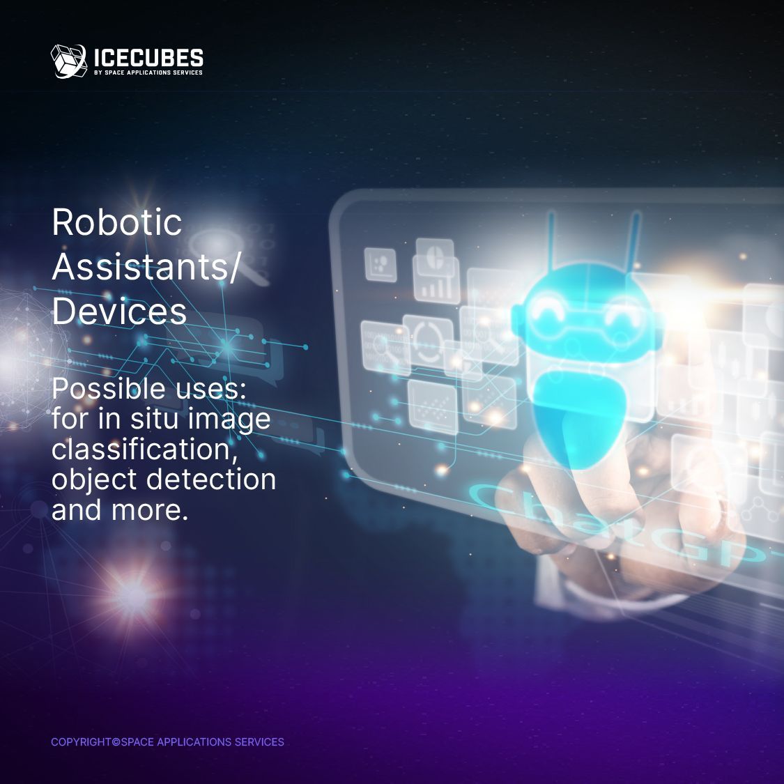 ICECubesService's tweet photo. #ElevateYourResearch
If you want to perform any artificial intelligence or machine learning tasks in space, then the ICE Cubes AI-Box🧊 is the solution. You can:
🔵 Upload and run AI (neural networks) previously trained on ground
🔵 Train AI models directly on board the ISS. https://t.co/GUWH3ZgNsu
