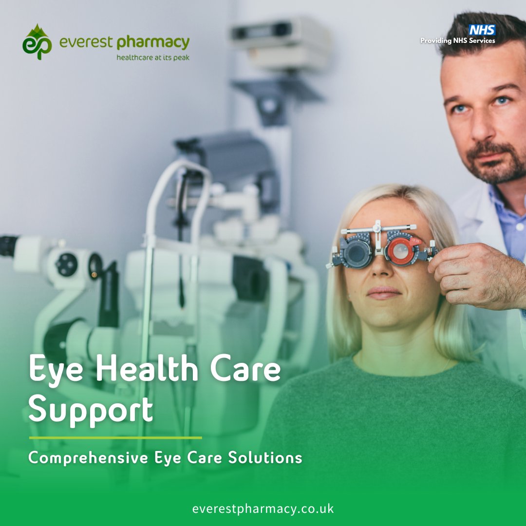 Comprehensive eye care with our Eye Health Support Service.

Prioritise your vision and eye health.

Visit our website for more info: bit.ly/44D4AJz 
#eyecare #pharmacy #healthcare