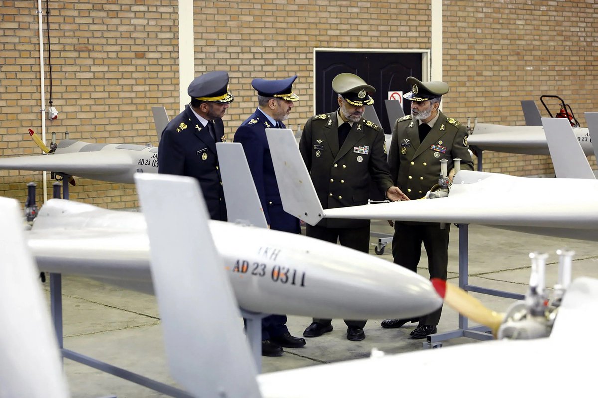 asabeshehu's tweet image. US sanctions network accused of supplying Iran’s drone production 

buff.ly/3veT4XX 

#USsanctions
#IranDrones
#DroneComponents
#WeaponSuppliers
#TradeRestrictions
#MiddleEastConflict
#IranRussiaRelations
#USJusticeDepartment