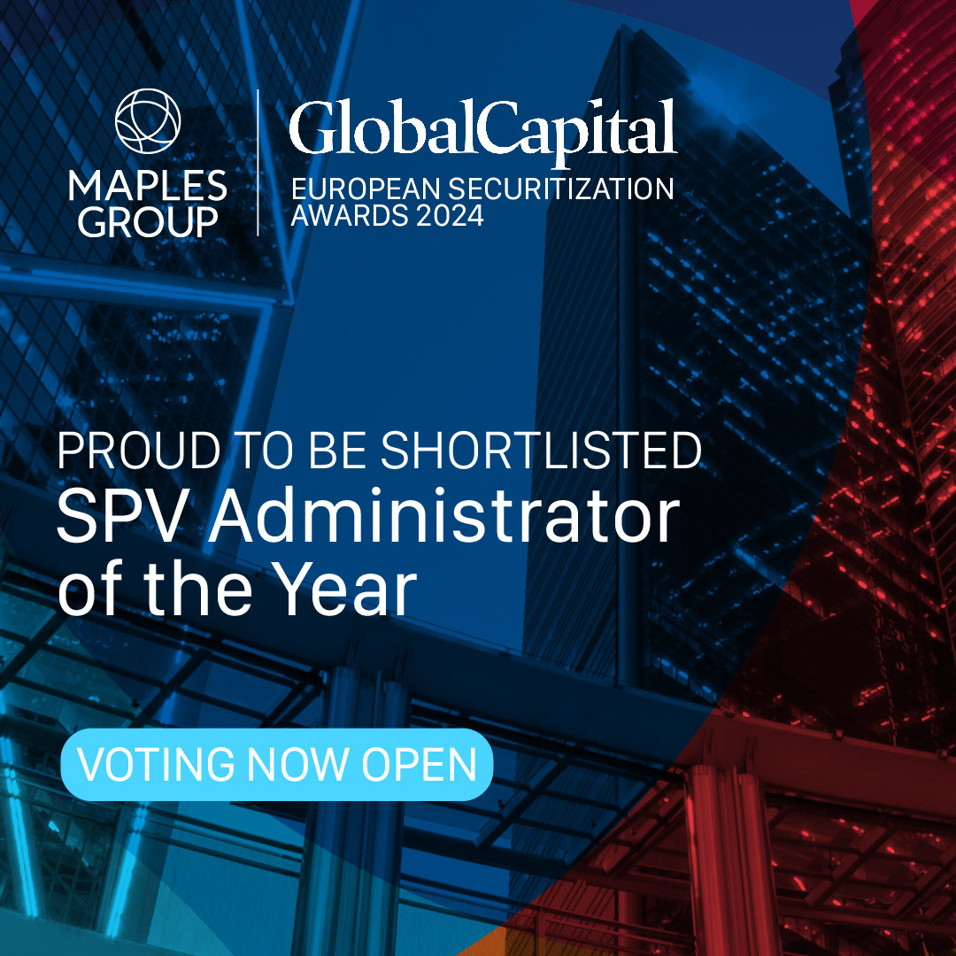 maplesgroup's tweet image. We are delighted to have been shortlisted for SPV Administrator of the Year in the Global Capital European Securitization Awards.  Cast your vote for the Maples Group at bit.ly/3NB0lb8.

Voting is open until 10 January 2024. 

#SPV #Securitization