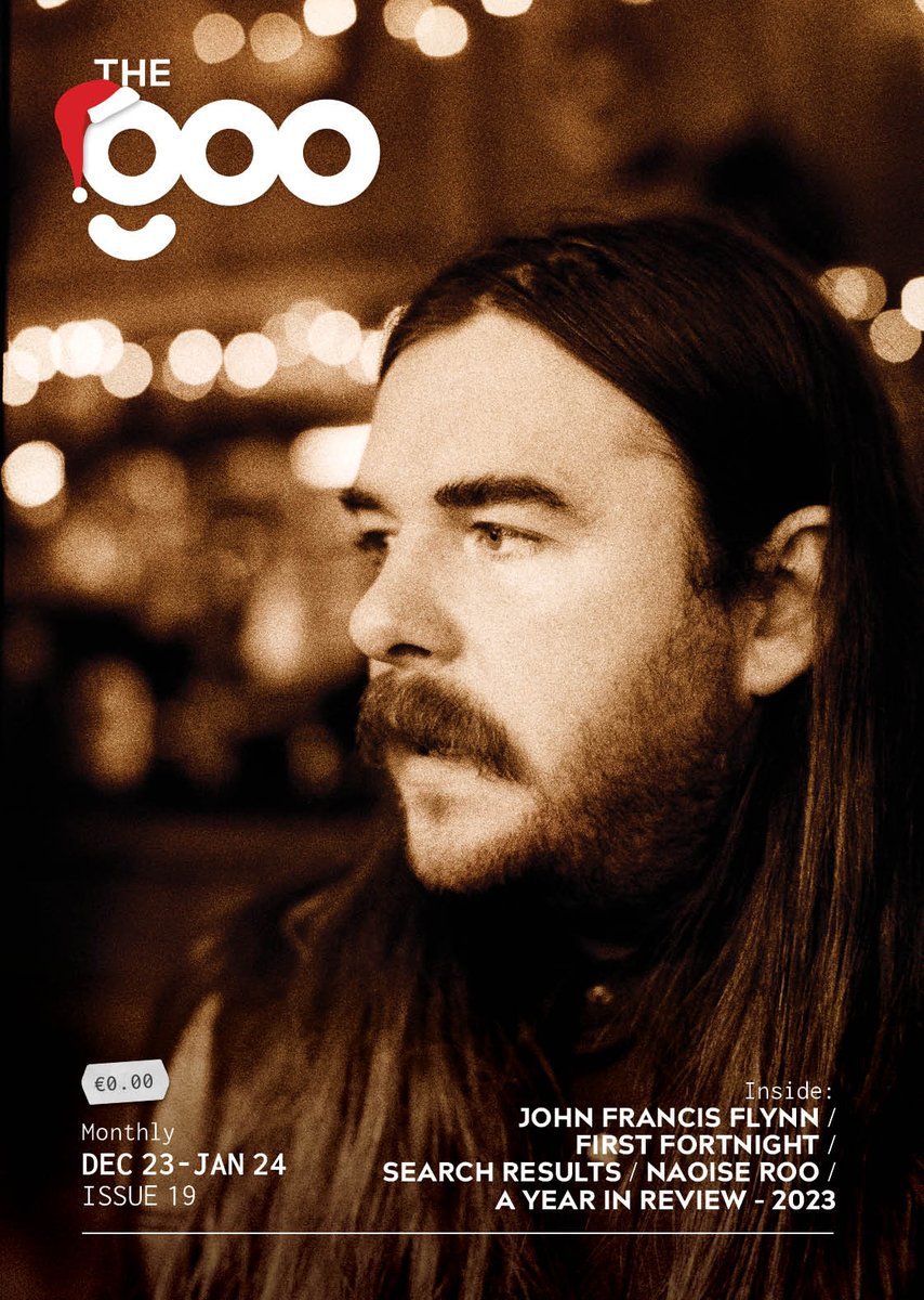 TheGOO (@thegoodublin) on Twitter photo ISSUE #19 out today!
Featuring <a href="/JFFdublin/">John Francis Flynn</a> <a href="/NaoiseRoo/">Naoise Roo</a> <a href="/searchresults4/">SEARCH RESULTS</a> <a href="/firstfortnight/">First Fortnight</a> & a round up of our Best Of 2023.
THE GOO is FREE TO PICK UP in all the good spots around Dublin City, is full of features, reviews, previews and the most comprehensive LISTINGS GIG GUIDE. ISSUE #19 out today!
Featuring <a href="/JFFdublin/">John Francis Flynn</a> <a href="/NaoiseRoo/">Naoise Roo</a> <a href="/searchresults4/">SEARCH RESULTS</a> <a href="/firstfortnight/">First Fortnight</a> & a round up of our Best Of 2023.
THE GOO is FREE TO PICK UP in all the good spots around Dublin City, is full of features, reviews, previews and the most comprehensive LISTINGS GIG GUIDE.
