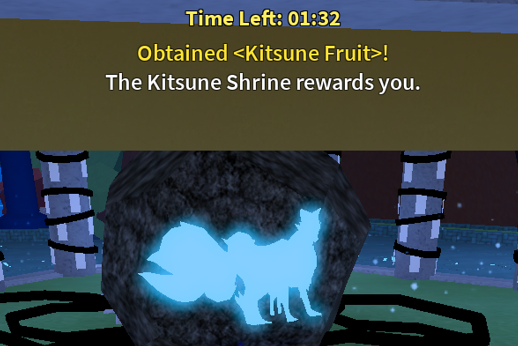 HyperJay006's tweet photo. Got kitsune fruit on shrine :0 #bloxfruits https://t.co/KUcwqTuxP6