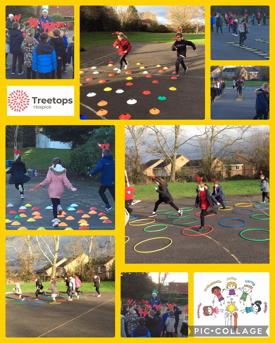 Yes, they are dressed as reindeers and they are having fun, but our Reindeer Dash was also about raising funds to help support the very worthwhile work carried out by the team at Treetops! <a href="/treetopshospice/">Treetops Hospice</a> ❤️