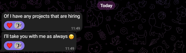 Zennxz's tweet photo. Such an uplifting words after completing my contracts in various Web3 projects! 🚀 Grateful for the acknowledgment and positive feedback on my contributions. Excited for the next chapter in my Web3 journey.

and now I'm looking for Collab Manager/Moderator/Community Manager job https://t.co/eLtYkwJE8J