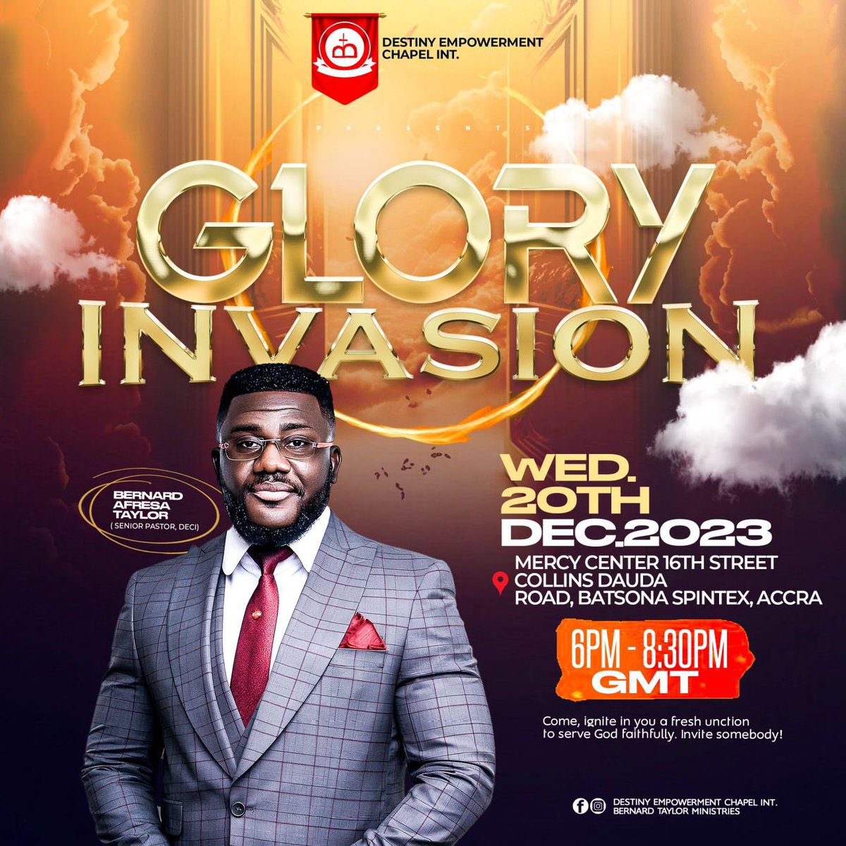 AfresaTaylor1's tweet photo. Jesus will reveal himself and visit you mightily as we engage the altar of prayer, worship & the word.
Come to church 6pm tonight with your expectation in the power & workability of God to change your life & things around. You shall testify! #ThePreachingProphet #honorisourblood https://t.co/jEHz5zwXQZ