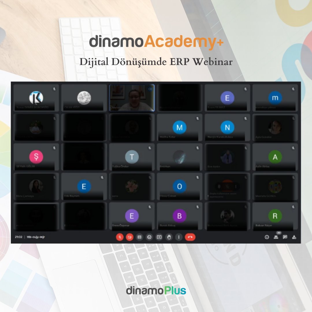 birlesikERP's tweet photo. DinamoAcademy+ eğitimlerimize başladık ve ilk ücretsiz '' Dijital Dönüşümde ERP'' webinarımızı tamamladık!
Değerli katılımcılarımıza ilgilerinden dolayı çok teşekkür ederiz. https://t.co/U1jCA9g5Ve