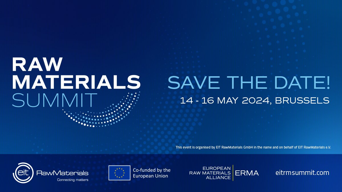 📣 The Raw Materials Summit is back and bolder than ever for its 6th edition in Brussels on May 14-16, 2024, with an overarching theme of “Powering Europe’s Energy and Mineral Security Future.” Stay tuned for more updates about the registrations and agenda. #RMSummit2024