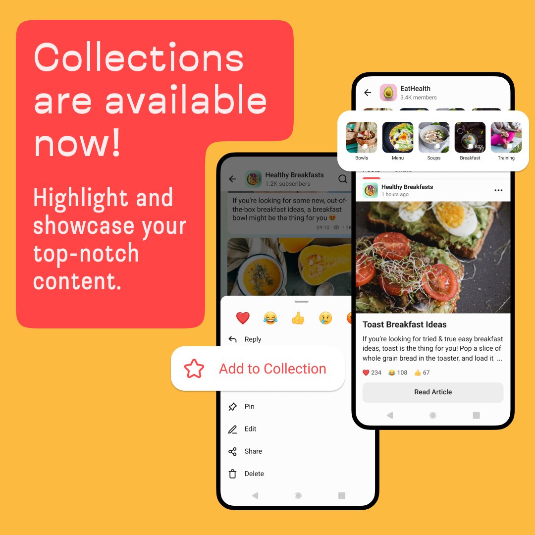 Collections are available on the 'Community' tab. Highlight posts, add them to collections, and organize them into folders based on their topics. Learn about this feature in our latest article: links.gemspace.com/join/gemspace_…
#GemSpace #Collections #superapp #news #newrelease