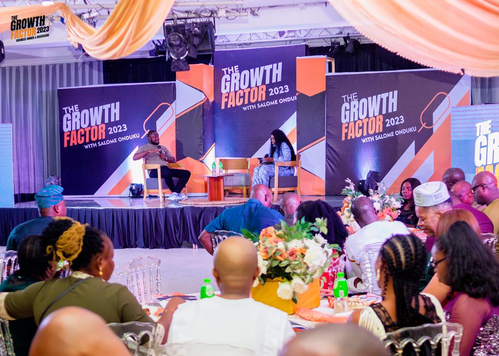 At The Growth Factor 2023 hosted by Salome Onduku, CEO Mertesacker Nig. LTD.
Every experience is an asset.