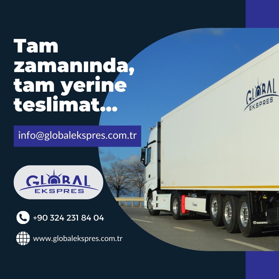 Tam zamanında, tam yerine teslimat...
.
.
.
#UluslararasıLojistik #GlobalSupplyChain #LojistikHizmetleri #UluslararasıTaşımacılık #DünyaÇapındaLojistik #GlobalLogistics #UluslararasıTedarikZinciri #LojistikÇözümleri #SınırötesiLojistik #UluslararasıDepolama