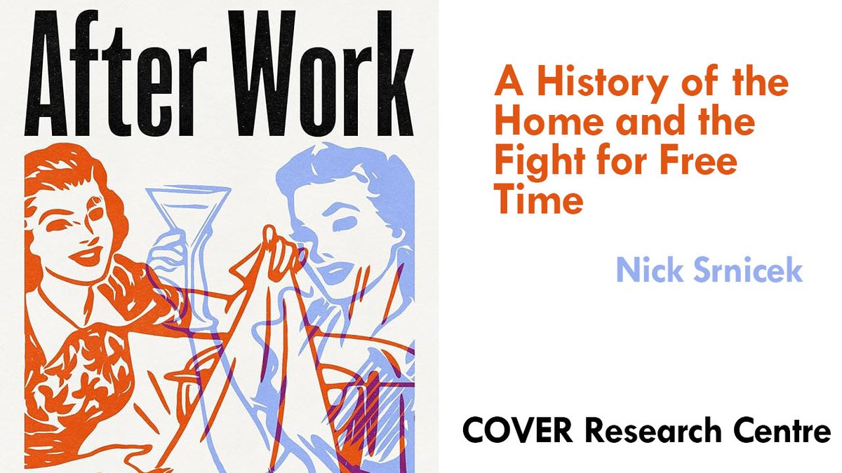 Video from a recent event… After Work: A History of the Home and the Fight for Free Time Nick Srnicek youtu.be/2Tb9oPpusEA @VersoBooks