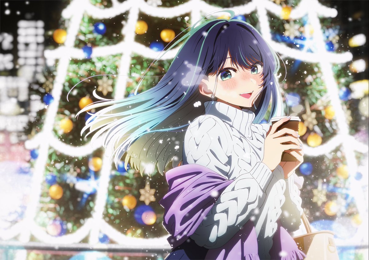 🌟クリスマスビジュアル公開🌟 TVアニメ【#推しの子】 クリスマス記念🎄 黒川あかねを描いた クリスマスビジュアルを公開🦇 合わせて新規ボイスを使用した 特別動画も公開中✨ 素敵なクリスマスをお過ごし下さい🎅 #メリークリスマス #MerryChristmas