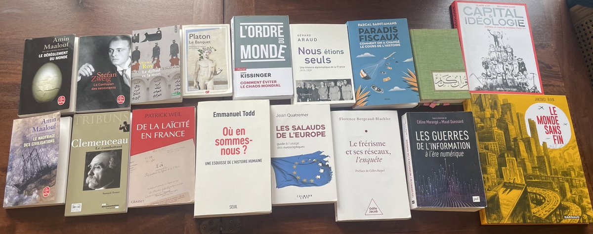 Les livres que j’ai fini en 2023 et peut vous recommander ⬇️