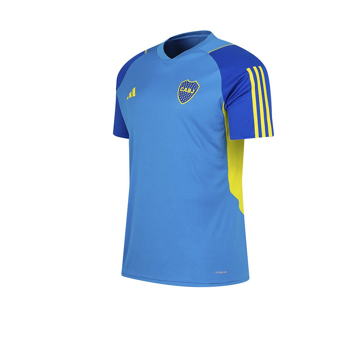 Remera entrenamiento Boca 2024 azul.
