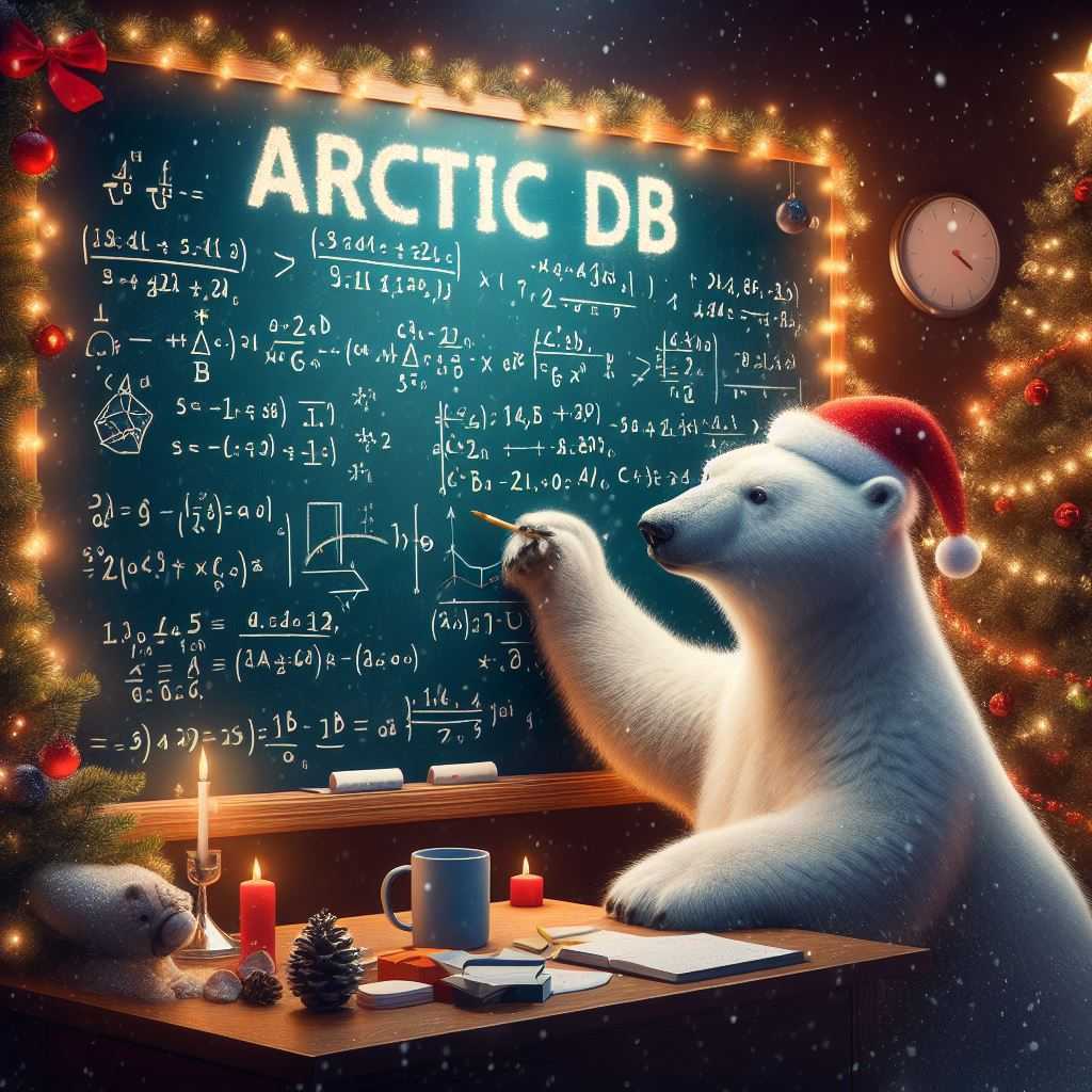 ArcticDB's tweet image. Aavik the #ArcticDB bear is working hard on his new model - he wants to get it up and running before taking a Festive break. Happy holidays everyone!