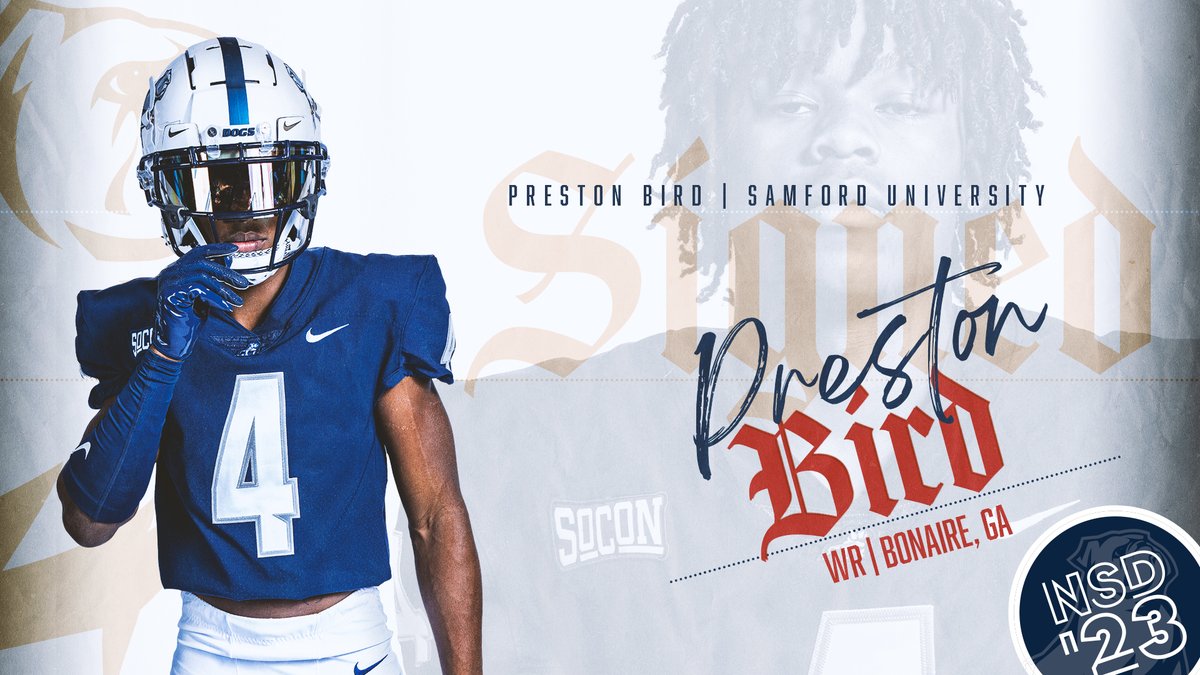 𝐒𝐈𝐆𝐍𝐄𝐃 📝 🐶

Welcome to Birmingham, <a href="/prestonbird21/">Preston Bird</a>‼️

#HatchAttack | #AllForSAMford