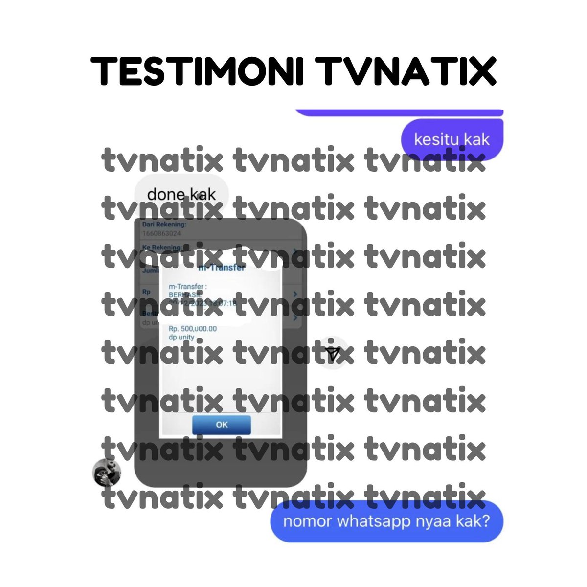 dp unity, thank u kak @haecyiah for trusting <a href="/tvnatixx/">TVNATIX | TICKETING SERVICE</a> ♡