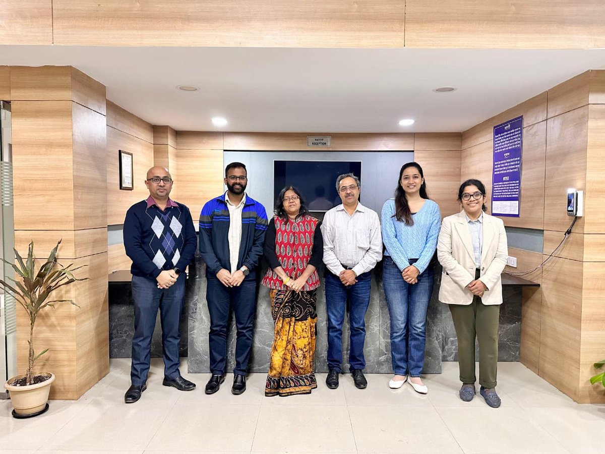 N Anand Sri Ganesh, CEO, NSR-CEL, IIM Bengaluru along with his team visited #STPIINDIA Guwahati and interacted with Director, STPI-Guwahati on possible avenues to collborate in supporting #Technology #Startups in the region. @GoI_MeitY @arvindtw @nsrcel