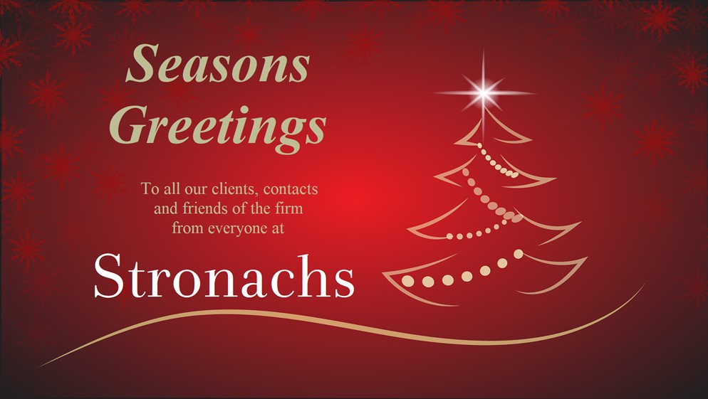 We would like to thank you for your continued support throughout 2023 and take this opportunity to wish you a Merry Christmas and a prosperous New Year.

Please note our office will be closed from 4 pm on Friday 22nd December and will reopen on Wednesday 3rd January 2024