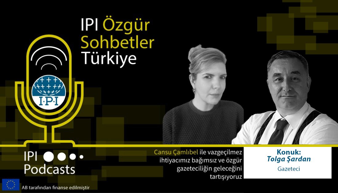 ⚡️New on IPI #FreedomDialogues Turkey: 🎙️@cansucamlibel w/ Tolga Şardan (@sardan_tolga) on the relationship between bureaucracy and criminal networks in Turkey and the principles of journalistic work covering these subjects. 🔗Episode in Turkish 👇 freeturkeyjournalists.ipi.media/tr/ipi-ozgur-s…