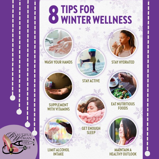 As the winter chill sets in, let's embrace a season of self-care and wellness. It's a time for cozy blankets, warming teas, and nurturing our bodies and minds.
 #SeasonOfSelfCare #NourishYourSoul #WinterReflections #beautifulwomaninsideandout #bwio #drsharonallisonottey #drsharon