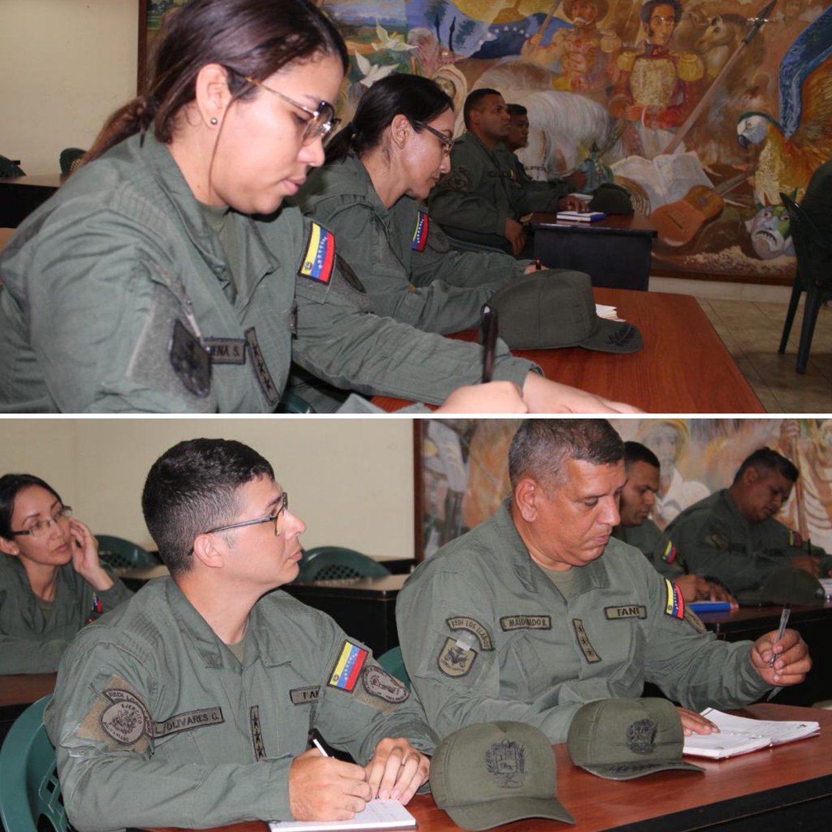 Redi_andes's tweet photo. #AsíLoDijo || GJ @dhernandezlarez Tres grandes pasiones mueven a los hombres y mujeres de la #FANB: La patria, la libertad y la independencia ! 
Juntos siempre venceremos con lealtad y valor !
#NavidadEnUnion https://t.co/FNcA9Q9AyB