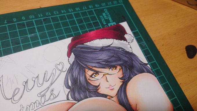 クリスマスイラスト??描いてるに決まってんだろ(`ーωー')!乞うご期待っ! 