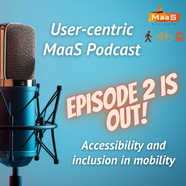 💥MaaS User-Centric podcast Episode 2: accessibility and inclusion in mobility💥

Sandra Witzel from SkedGo and Valerie Lefler from Foenix – Mobility Rising discuss about accessibility and inclusion in mobility. 

🎵 You can find Episode 2 here 👉 lnkd.in/exKADbny

#maas