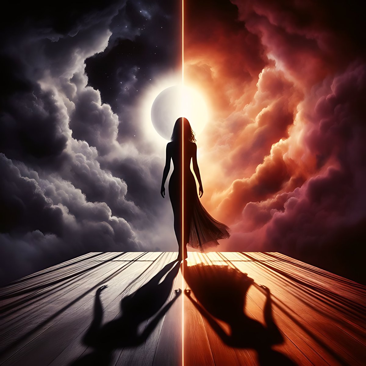 Two Shadows

#DALLE3 #AIart #aiartcommunity #AIArtwork #Digitalart #Wednesdayvibe #Wednesdaythought #Wednesdaymotivation #Wednesdayfeeling #Wednesdaymorning #humpday #etsy #Wednesdaythought #Wednesdaywisdom #illustration #beautiful #creative #December Good Wednesday