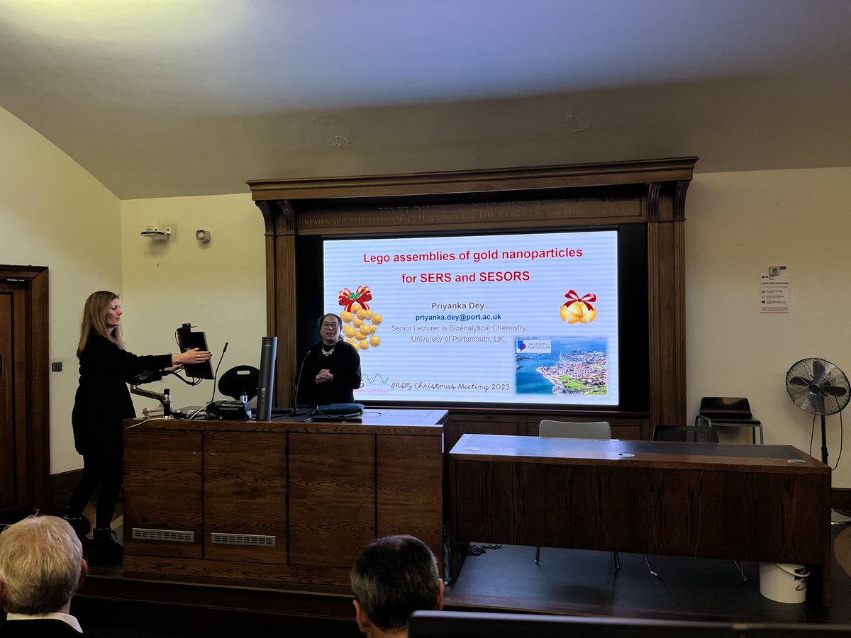 mkansiz5's tweet photo. Excited to be here at the IRDG Christmas meeting in London and proud to share that Craig Prater has just given his keynote talk on “The Emergence of Multimodal Super-Resolution Photothermal Infrared Spectroscopy” in celebration of his recent William-Wright award 😀 https://t.co/SEvkoKK5pJ