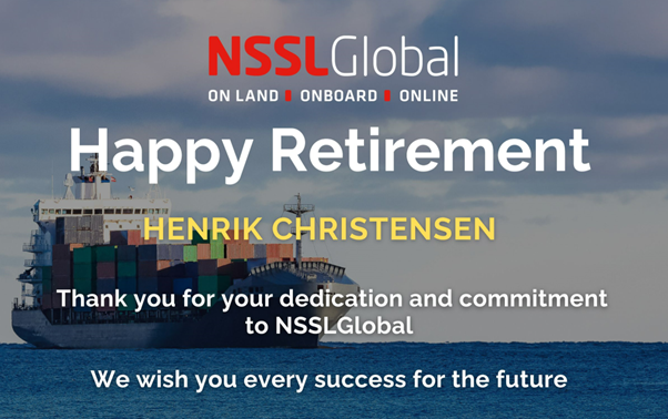 After 16+ years of dedicated service, Henrik Christensen is retiring from NSSLGlobal. He will continue offering consultancy on a part-time basis, but we would like to take this opportunity to offer Henrik our heartfelt thanks for his vital role in our growth and development.